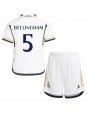 Real Madrid Jude Bellingham #5 Dječji Domaci Dres kompleti 2023-24 Kratak Rukavima (+ kratke hlače)